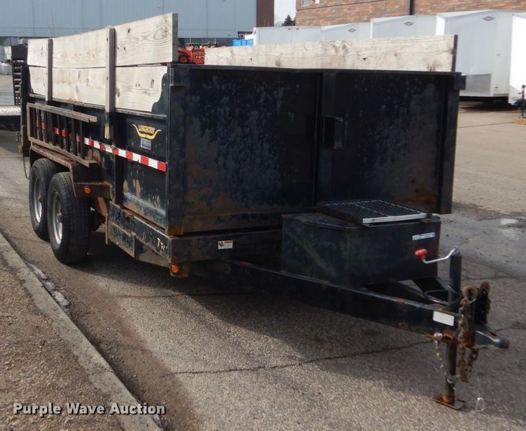 image for item GW9635 2011 Longhorn dump trailer