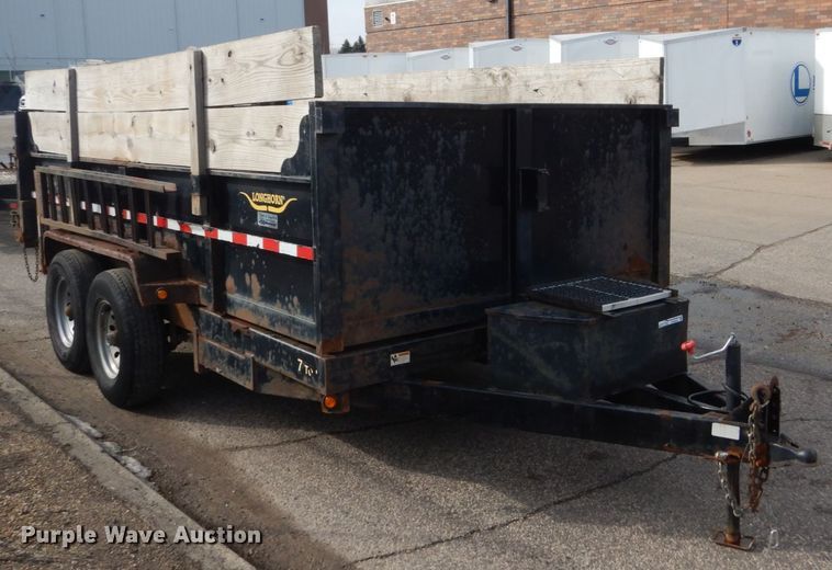 image for item GW9635 2011 Longhorn dump trailer