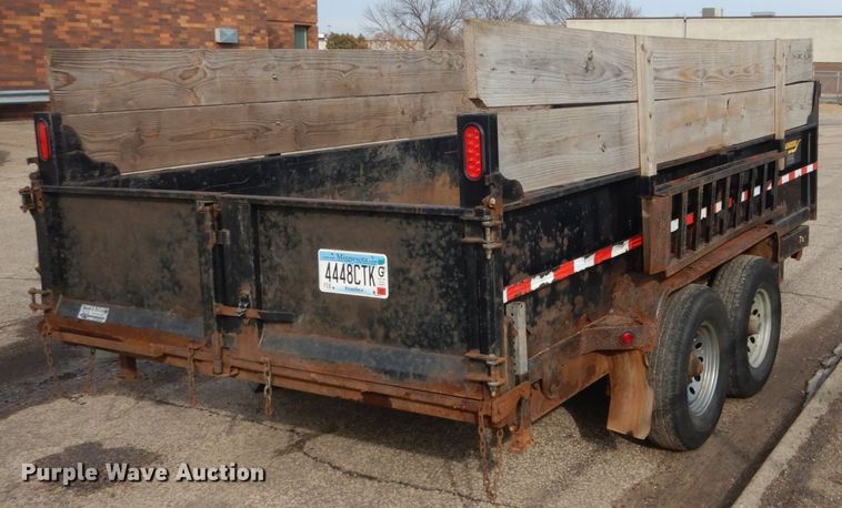 image for item GW9635 2011 Longhorn dump trailer