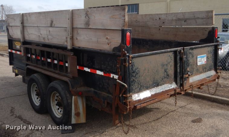 image for item GW9635 2011 Longhorn dump trailer