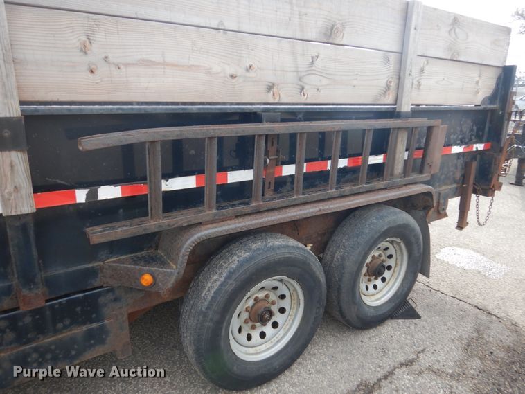 image for item GW9635 2011 Longhorn dump trailer