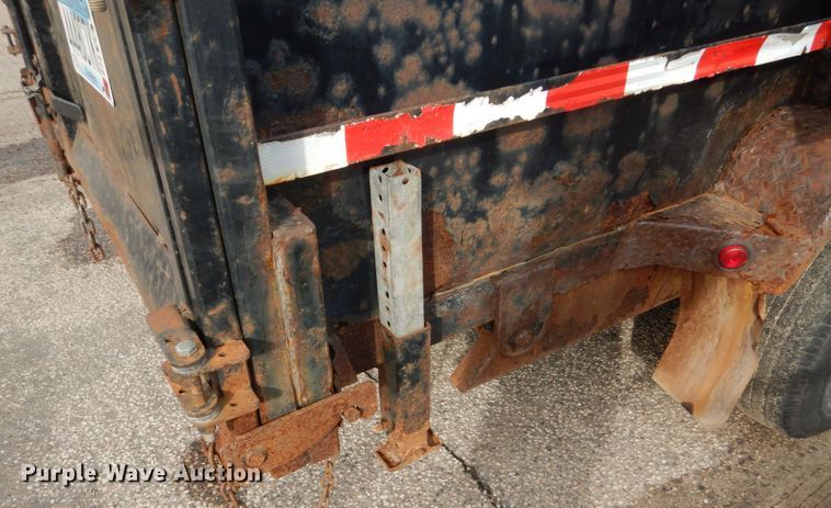 image for item GW9635 2011 Longhorn dump trailer