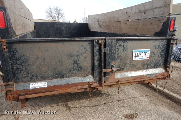image for item GW9635 2011 Longhorn dump trailer