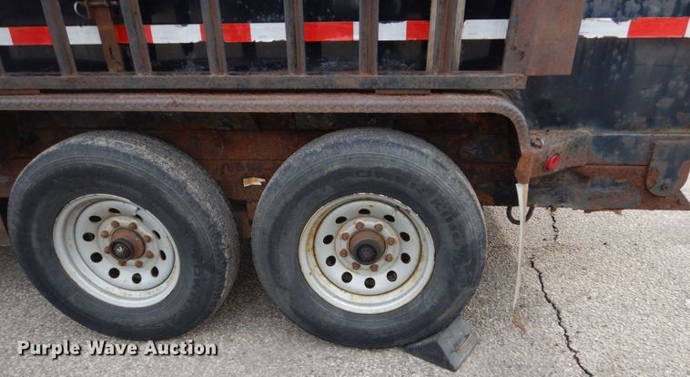 image for item GW9635 2011 Longhorn dump trailer