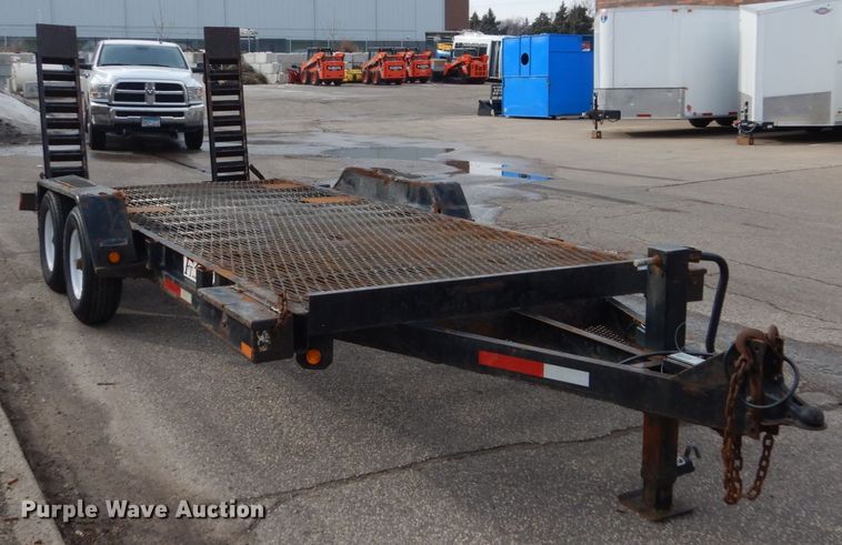 image for item GW9636 2002 Felling utility trailer