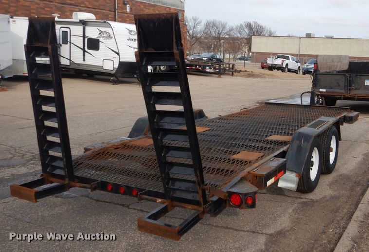 image for item GW9636 2002 Felling utility trailer