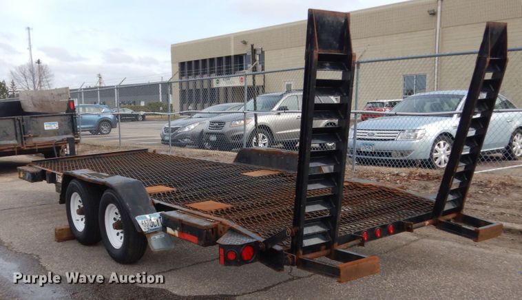 image for item GW9636 2002 Felling utility trailer