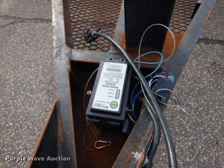 image for item GW9636 2002 Felling utility trailer