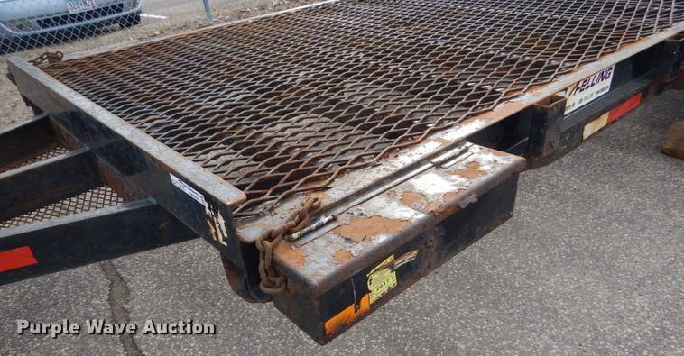 image for item GW9636 2002 Felling utility trailer
