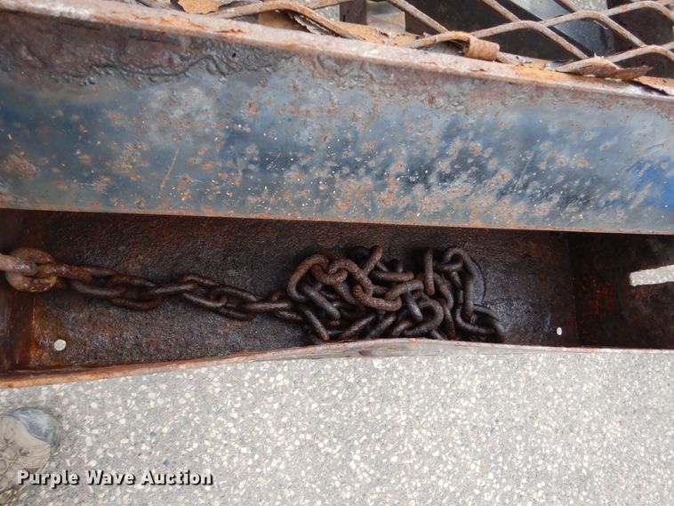 image for item GW9636 2002 Felling utility trailer