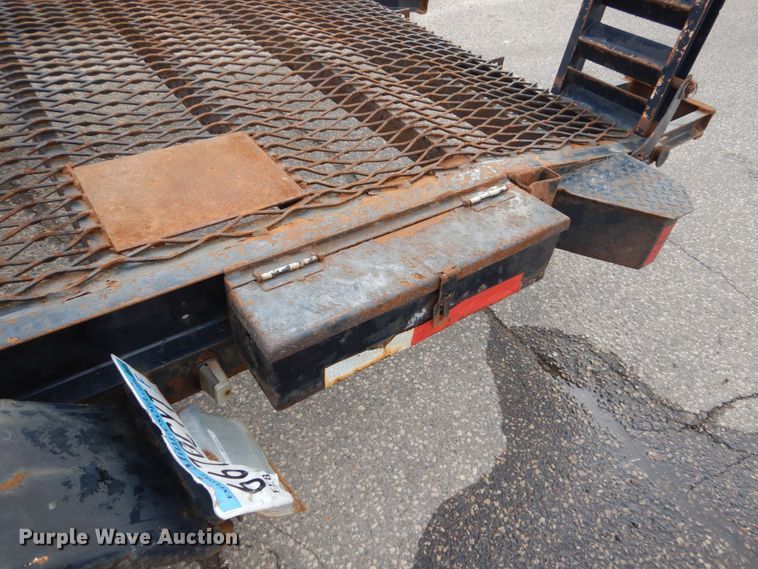 image for item GW9636 2002 Felling utility trailer