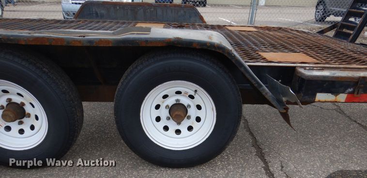 image for item GW9636 2002 Felling utility trailer