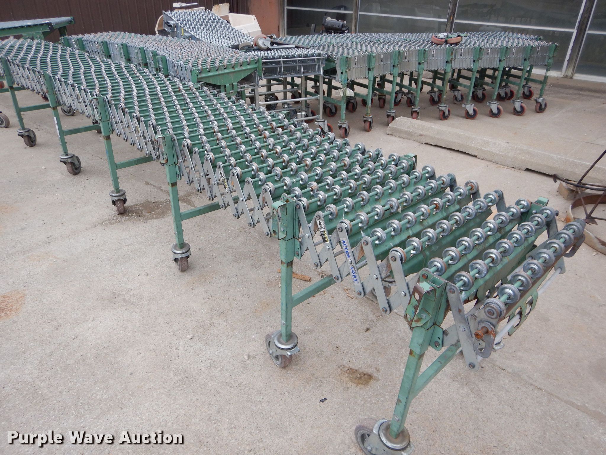 (5) After Sort expandable roller tables in Tonganoxie, KS Item FY9115