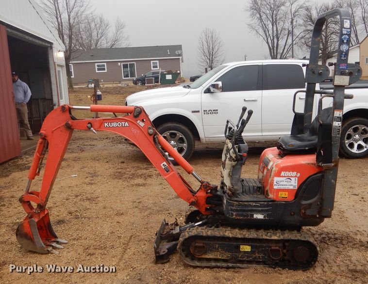 image for item DF3000 Kubota K008-3 mini excavator