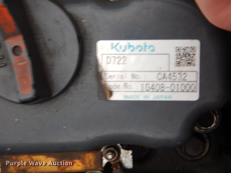 image for item DF3000 Kubota K008-3 mini excavator