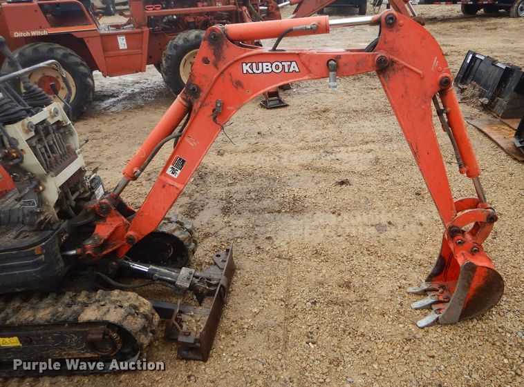 image for item DF3000 Kubota K008-3 mini excavator