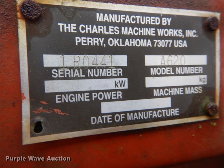 image for item DF3002 Ditch Witch A620 backhoe attachment