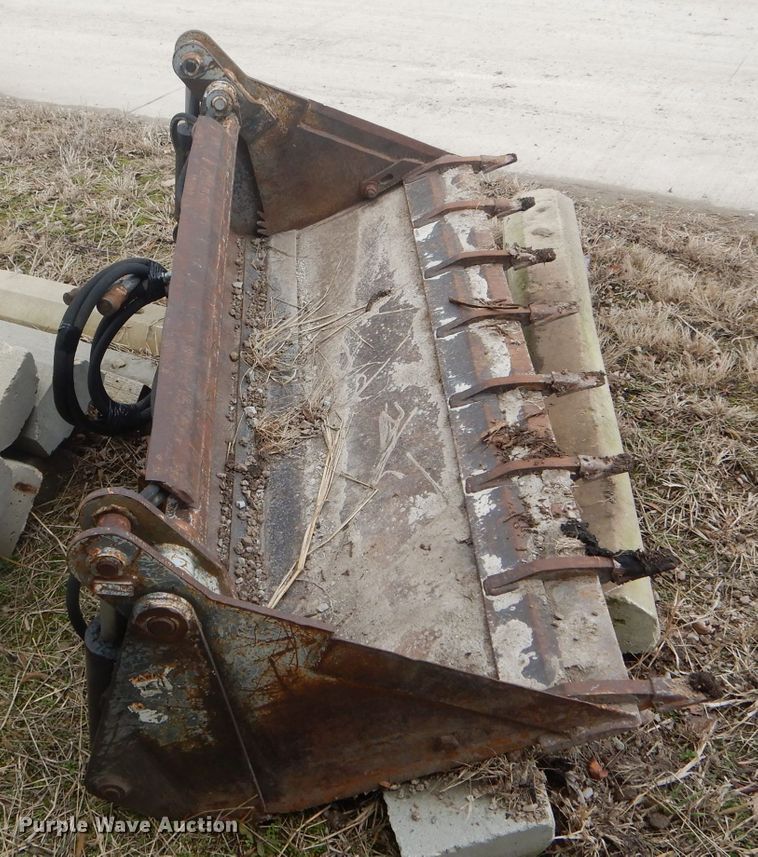 image for item DF3010 72"W four-in-one skid steer bucket