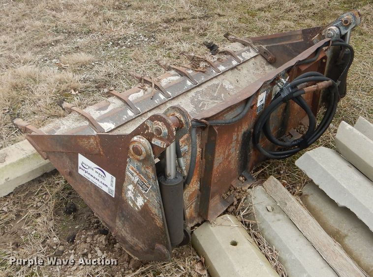 image for item DF3010 72"W four-in-one skid steer bucket