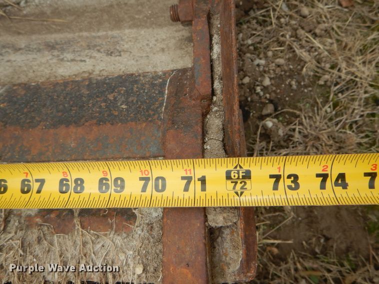 image for item DF3010 72"W four-in-one skid steer bucket