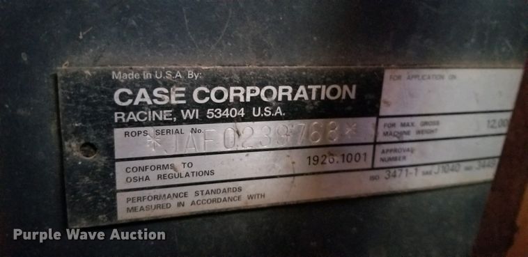 image for item DF6660 1998 Case 85XT  skid steer loader