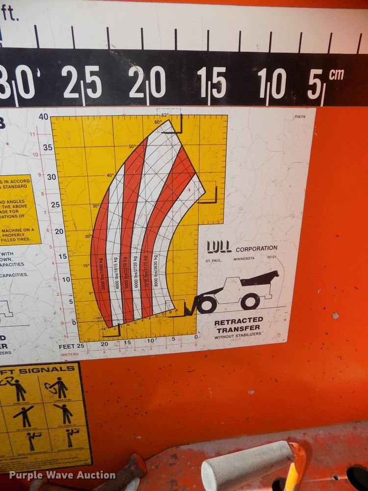 image for item DG2534 Lull 844B Highlander telehandler