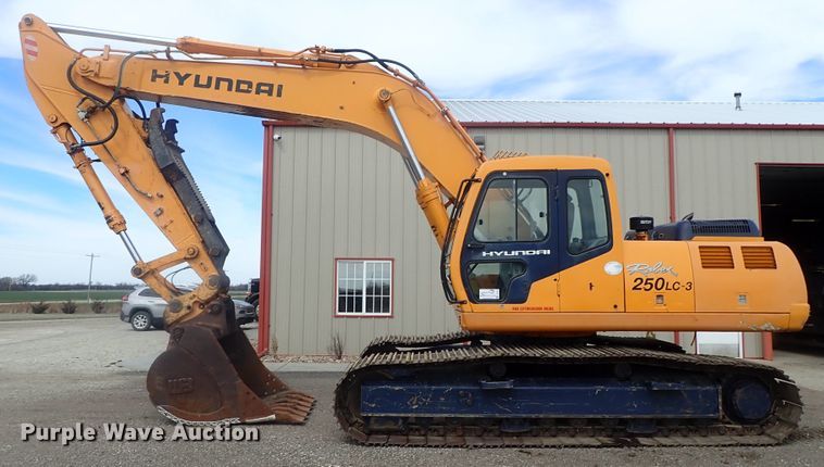 image for item DG3011 1999 Hyundai Robex 250LC-3 excavator