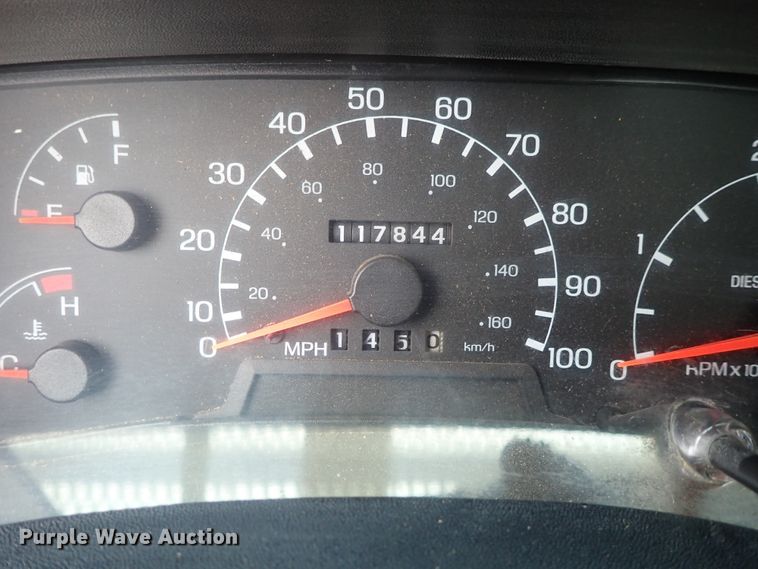 image for item DG3023 2001 Ford F750 forestry bucket truck