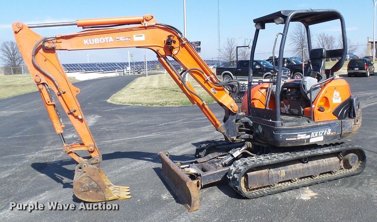 image for item DG5586 Kubota KX121-3SS mini excavator