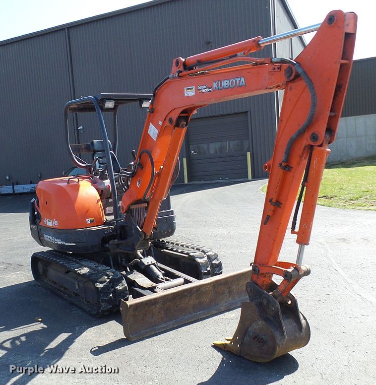image for item DG5586 Kubota KX121-3SS mini excavator