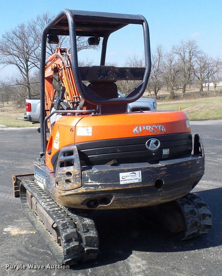 image for item DG5586 Kubota KX121-3SS mini excavator