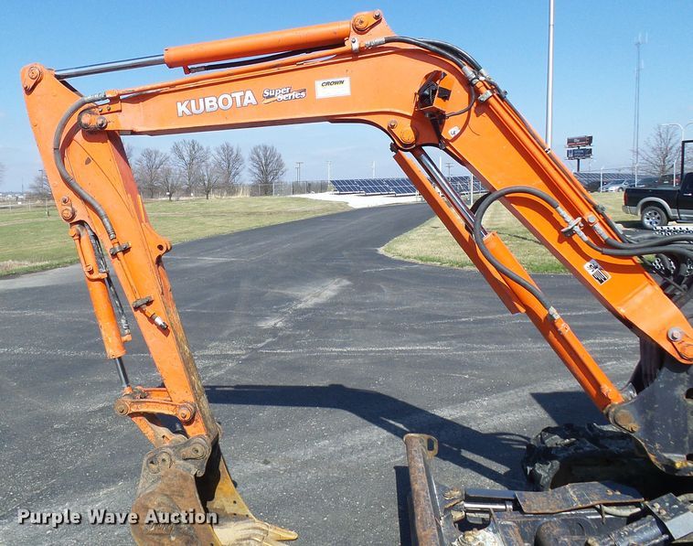 image for item DG5586 Kubota KX121-3SS mini excavator