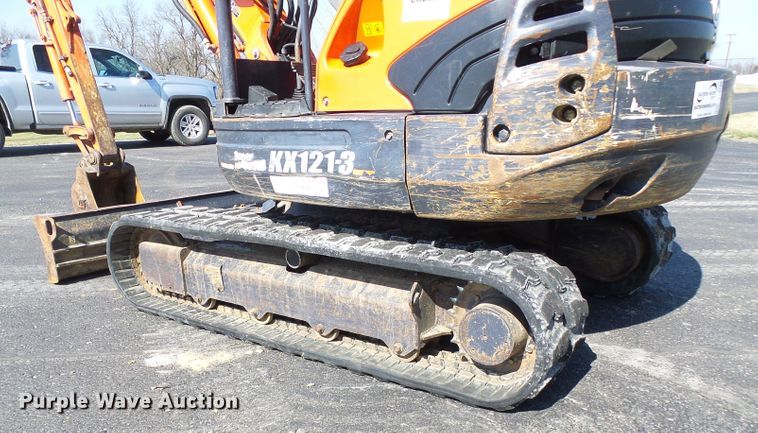image for item DG5586 Kubota KX121-3SS mini excavator