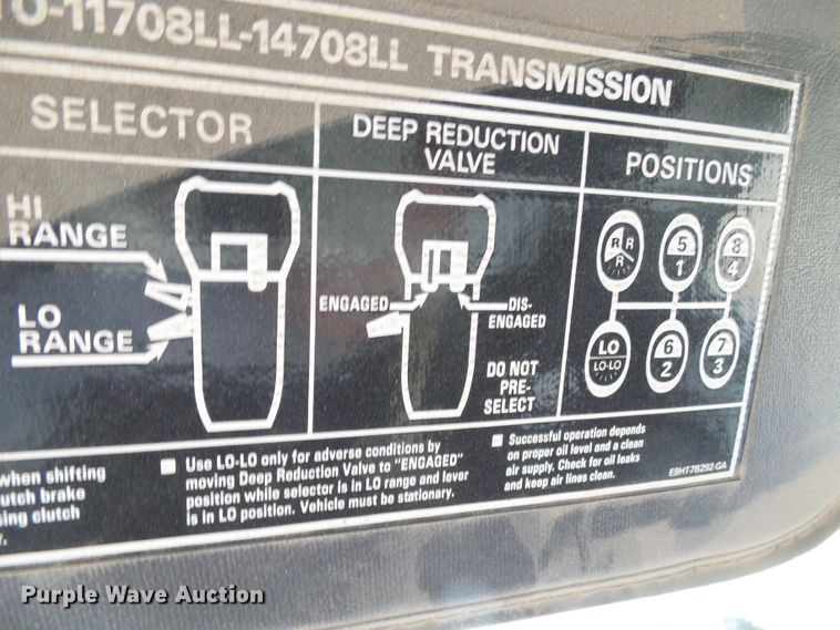 image for item DG5592 1997 Ford L9000 dump truck