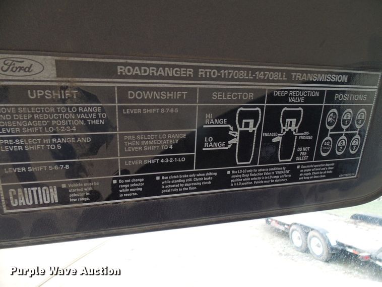 image for item DG5592 1997 Ford L9000 dump truck