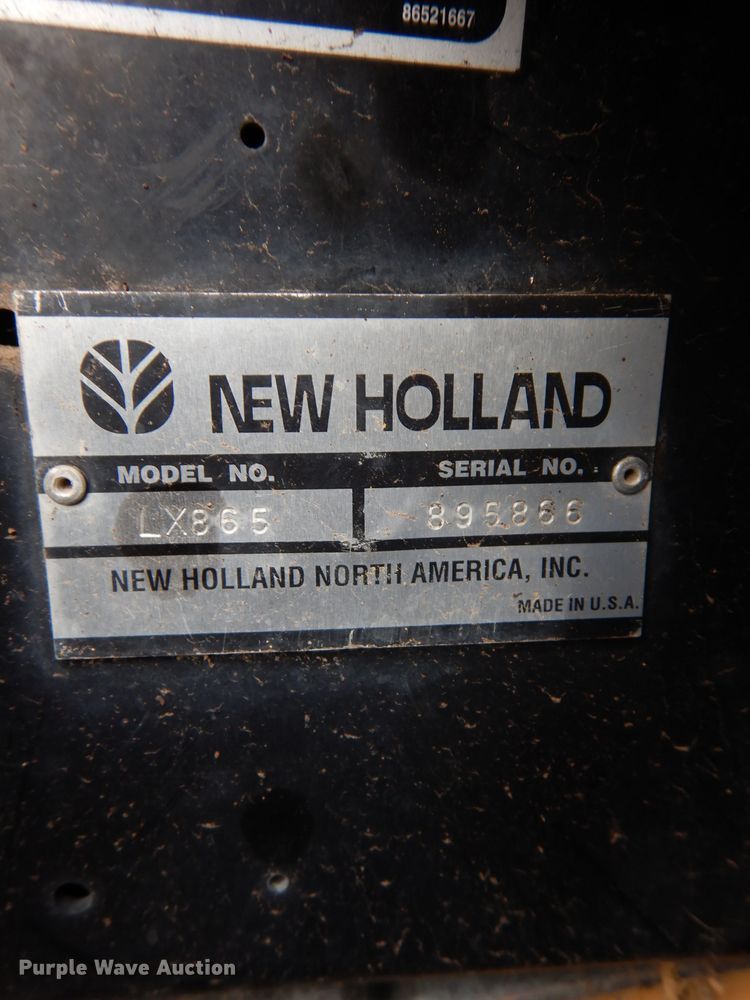 image for item DG6337 1996 New Holland LX865  skid steer loader