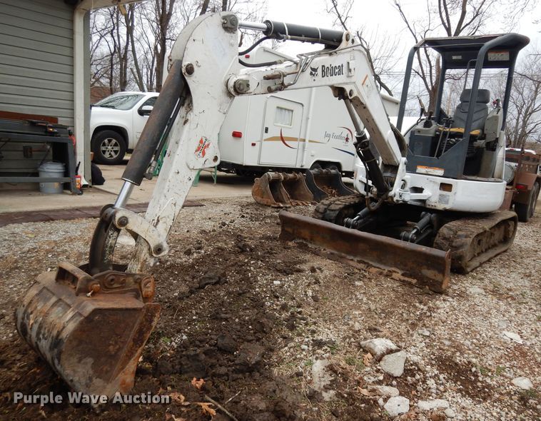 image for item DG6353 2003 Bobcat 430 ZHS mini excavator