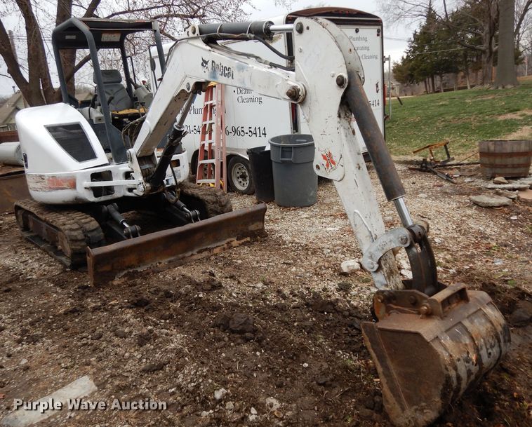 image for item DG6353 2003 Bobcat 430 ZHS mini excavator