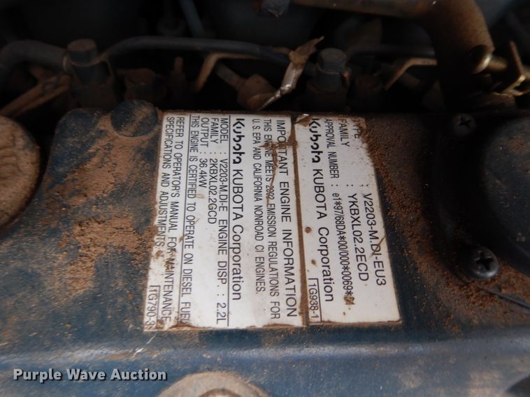 image for item DG6353 2003 Bobcat 430 ZHS mini excavator