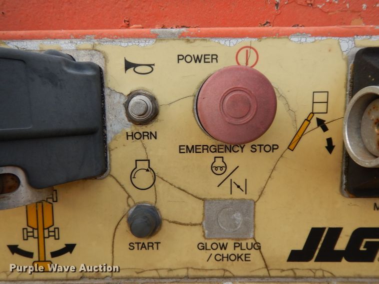 image for item DH2377 1993 JLG 40HA  boom lift