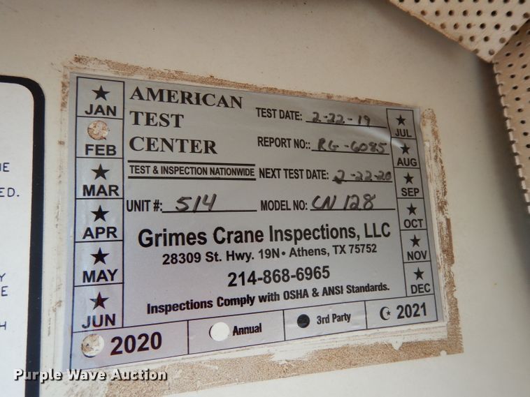 image for item DH2378 1999 P & H CN128 crane