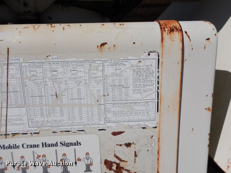 image for item DH2378 1999 P & H CN128 crane