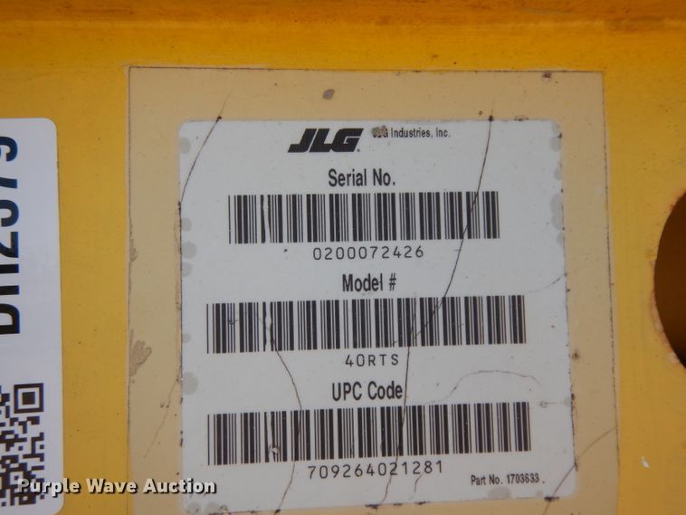 image for item DH2379 2000 JLG 40-RTS scissor lift