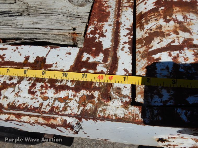 image for item DH2391 1973 Miller Float flatbed trailer