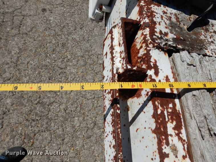 image for item DH2391 1973 Miller Float flatbed trailer