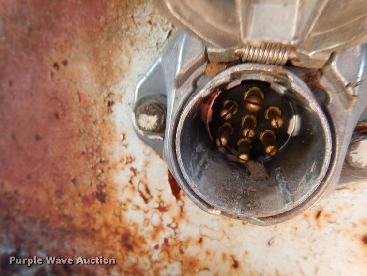 image for item DH2391 1973 Miller Float flatbed trailer