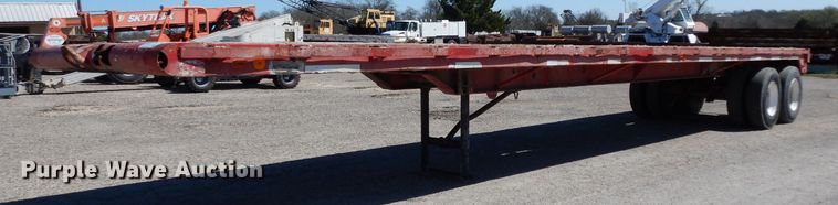 image for item DH2392 1979 Nabors flatbed trailer