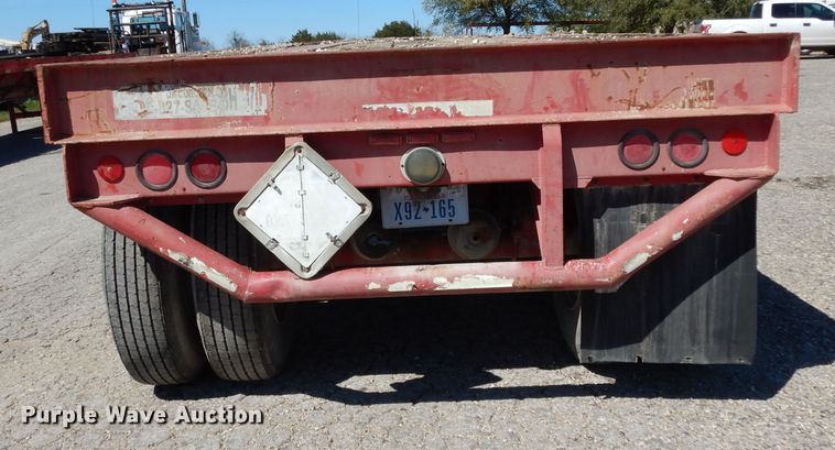 image for item DH2392 1979 Nabors flatbed trailer