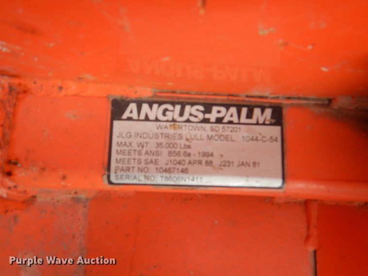 image for item DH5318 2006 JLG 1044-C-54 Series II  telehandler