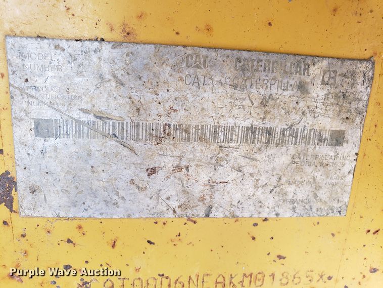 image for item DH5767 2006 Caterpillar D6N XL dozer